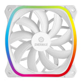 Ventilador caja gaming enermax squa rgb 120 mm blanco